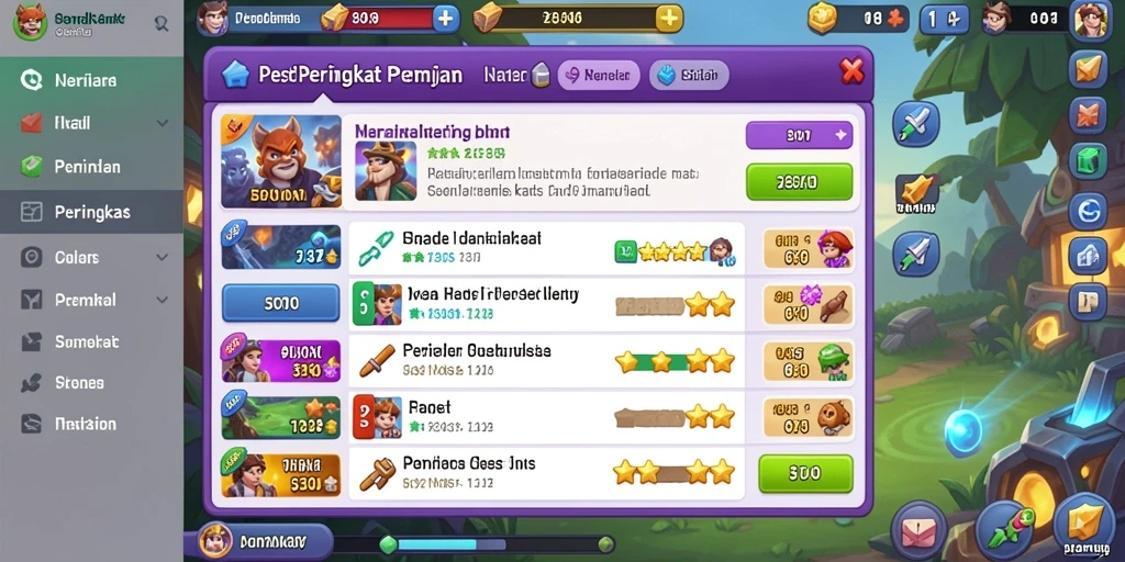 Screenshot menampilkan antarmuka pengguna yang ramah.