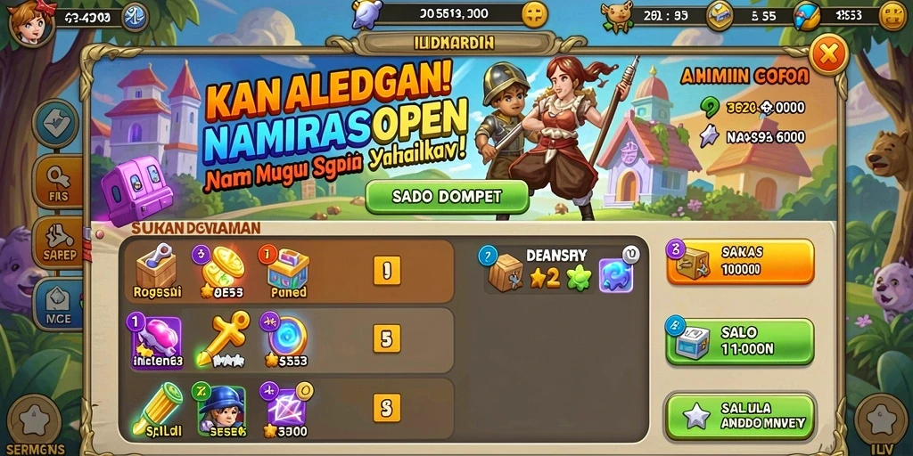Tampilan antarmuka yang menarik dan mudah digunakan.