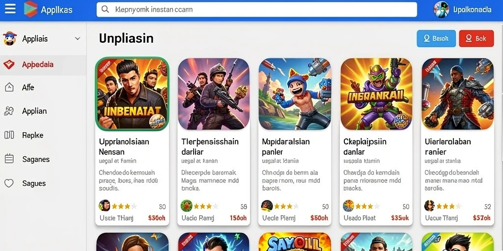 Tangkapan layar yang menunjukkan karakter utama dalam aksi.