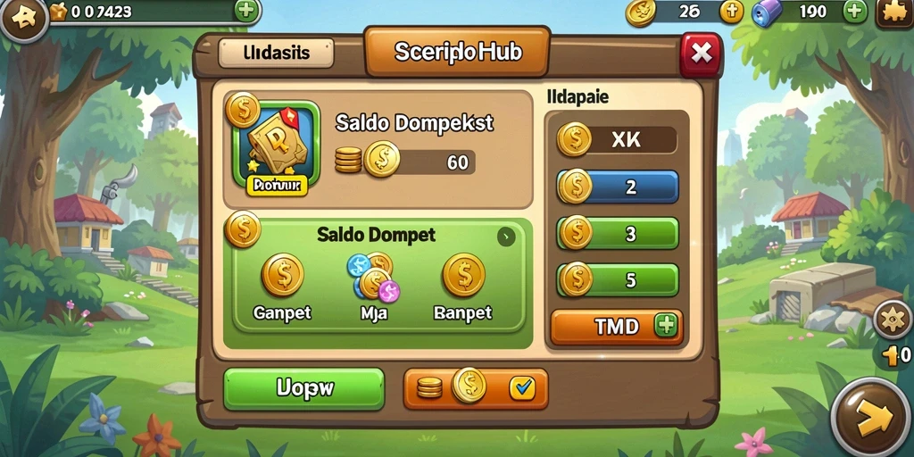 Tangkapan layar dari gameplay yang menampilkan dunia luas.