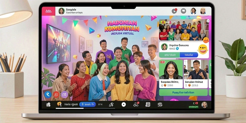 Screenshot menampilkan antarmuka utama LUCK365 yang menarik.