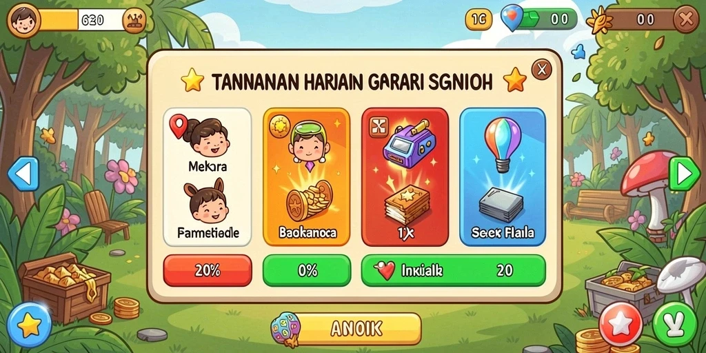 Tampilan utama aplikasi MINTOTO yang menarik.