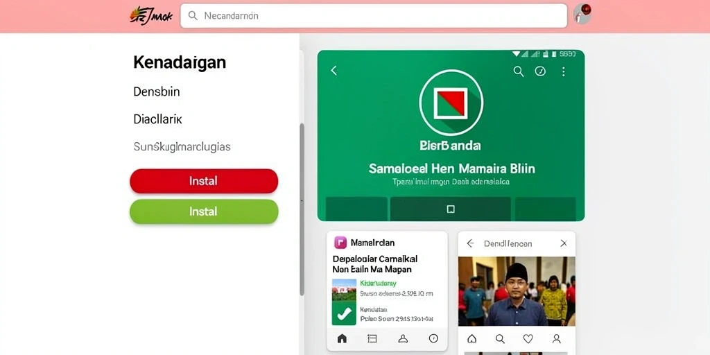 Tampilan antarmuka yang menarik dan mudah digunakan.