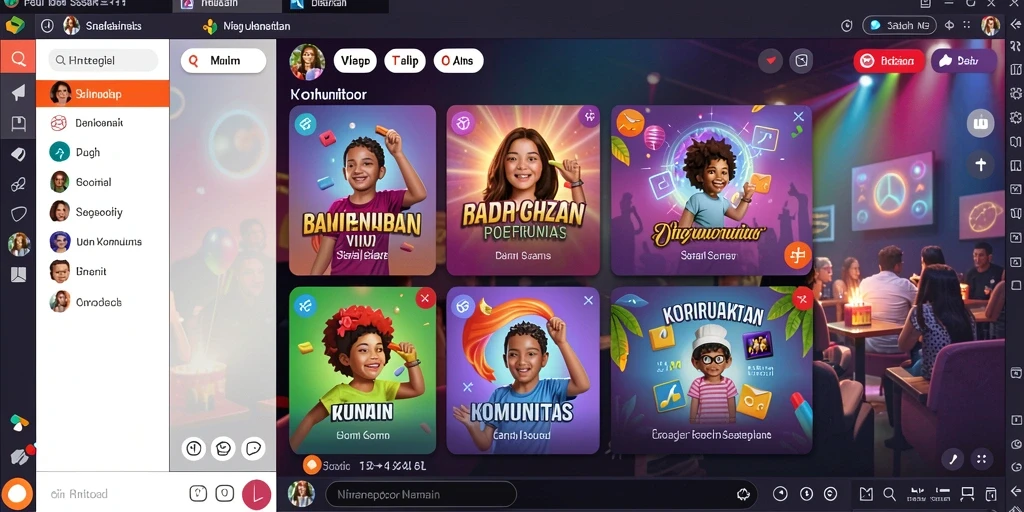 Tampilan permainan slot yang menarik.